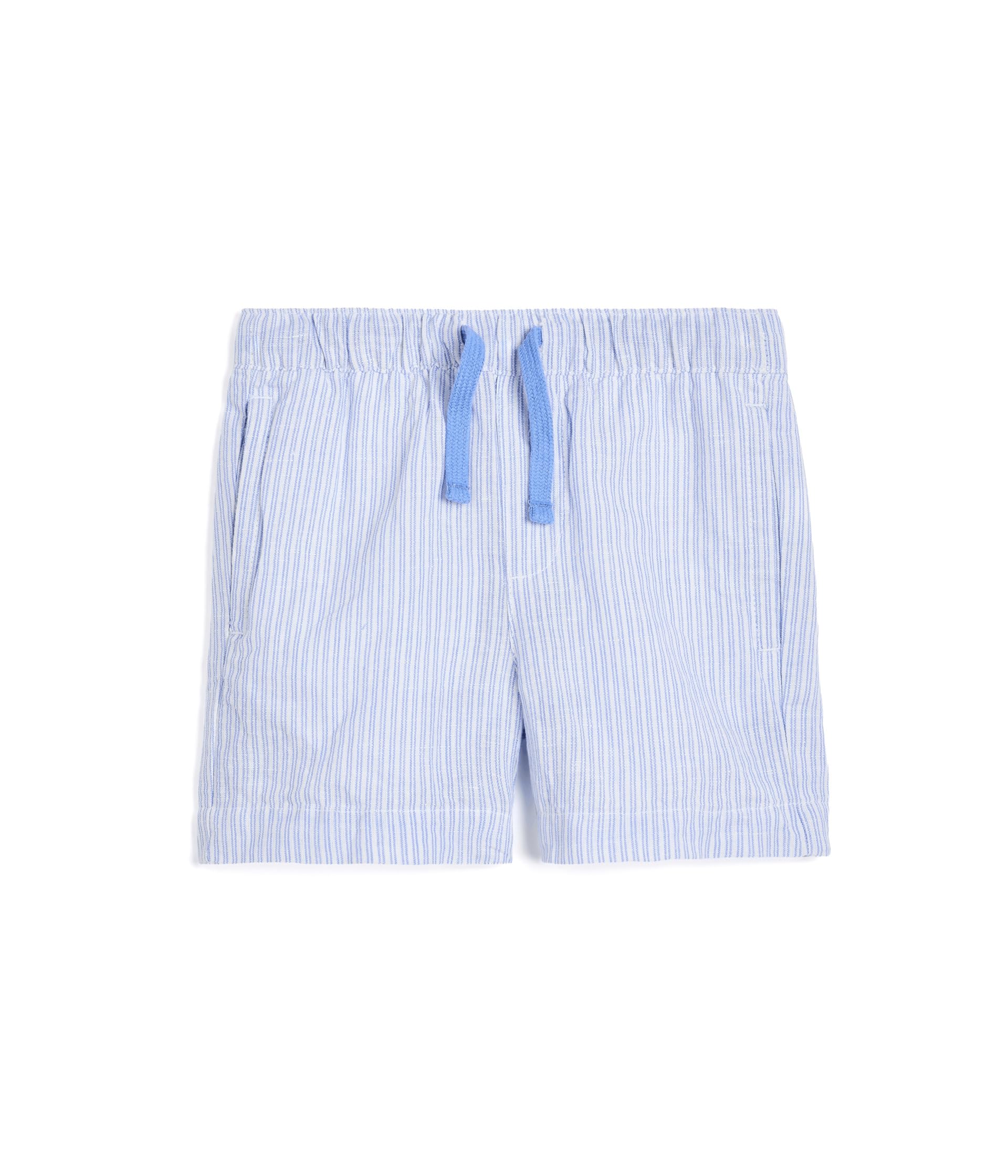 Stripe Pull-On Linen Shorts (Toddler/Little Kid/Big Kid)