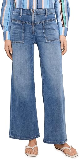 Женские широкие брюки Meg High-Rise Wide Leg в цвете Queenly