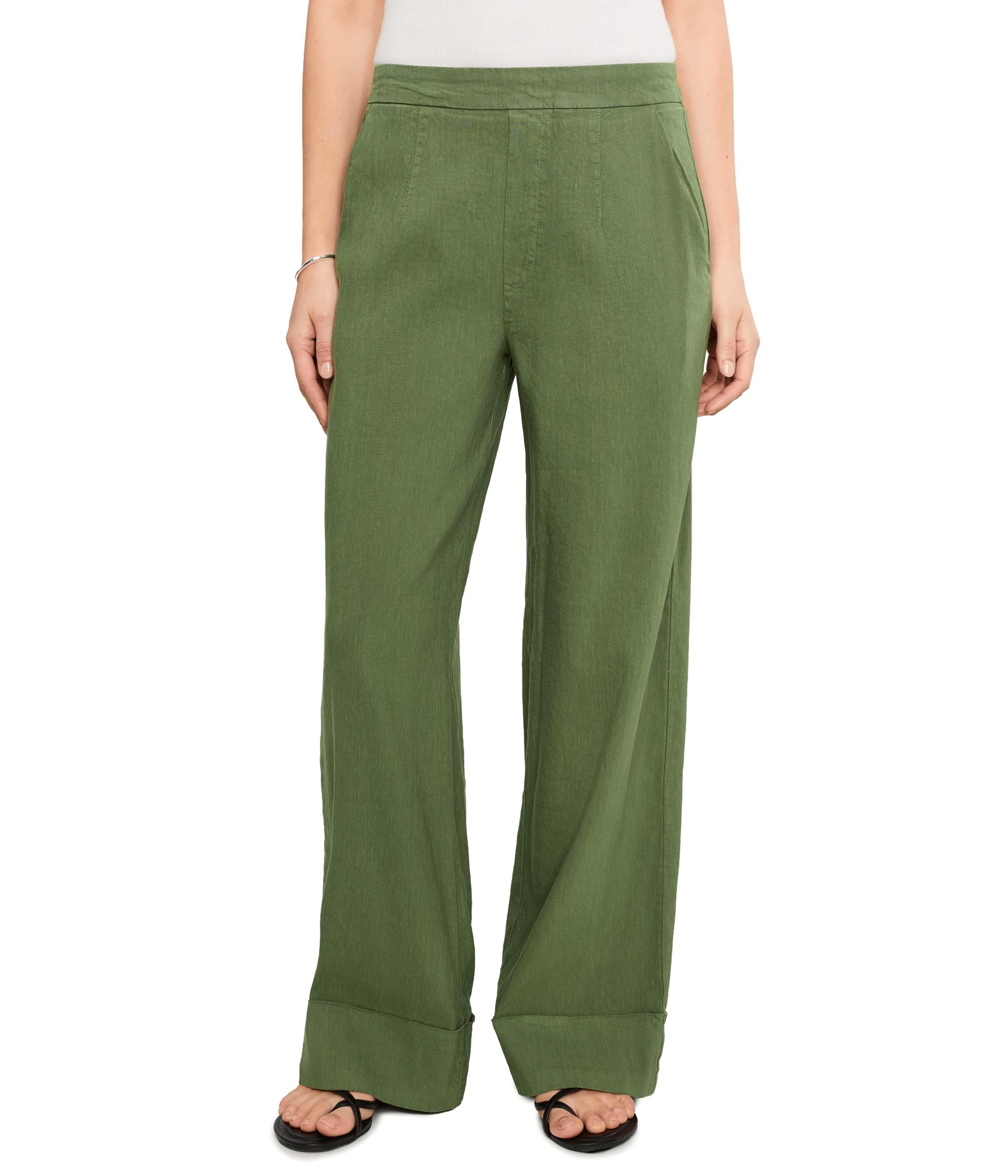 Meg Linen High-Rise Wide Leg