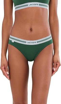 Contrast Waist Stretch Cotton Briefs