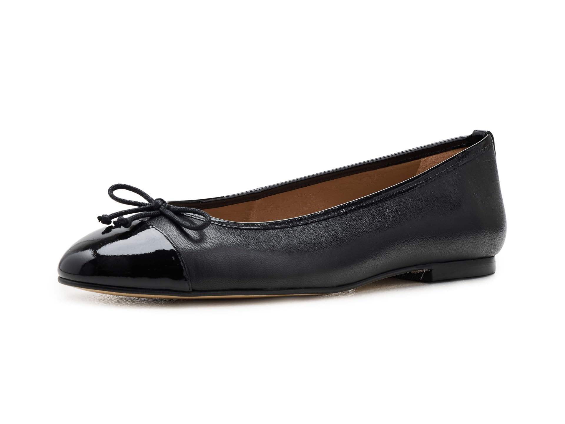 Kara Toe Cap Ballerina Flats