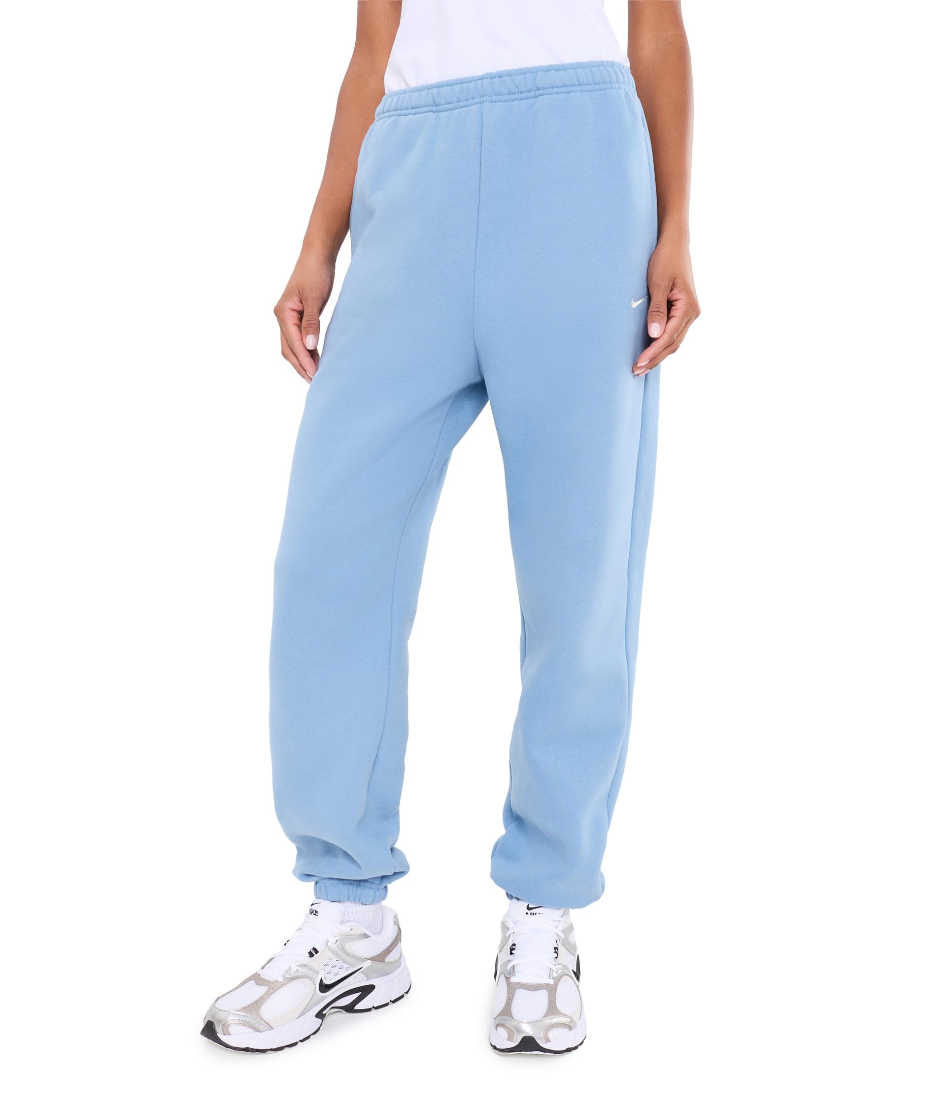 Studio Fleece Midweight High-Rise Oversized Cuffed Pants