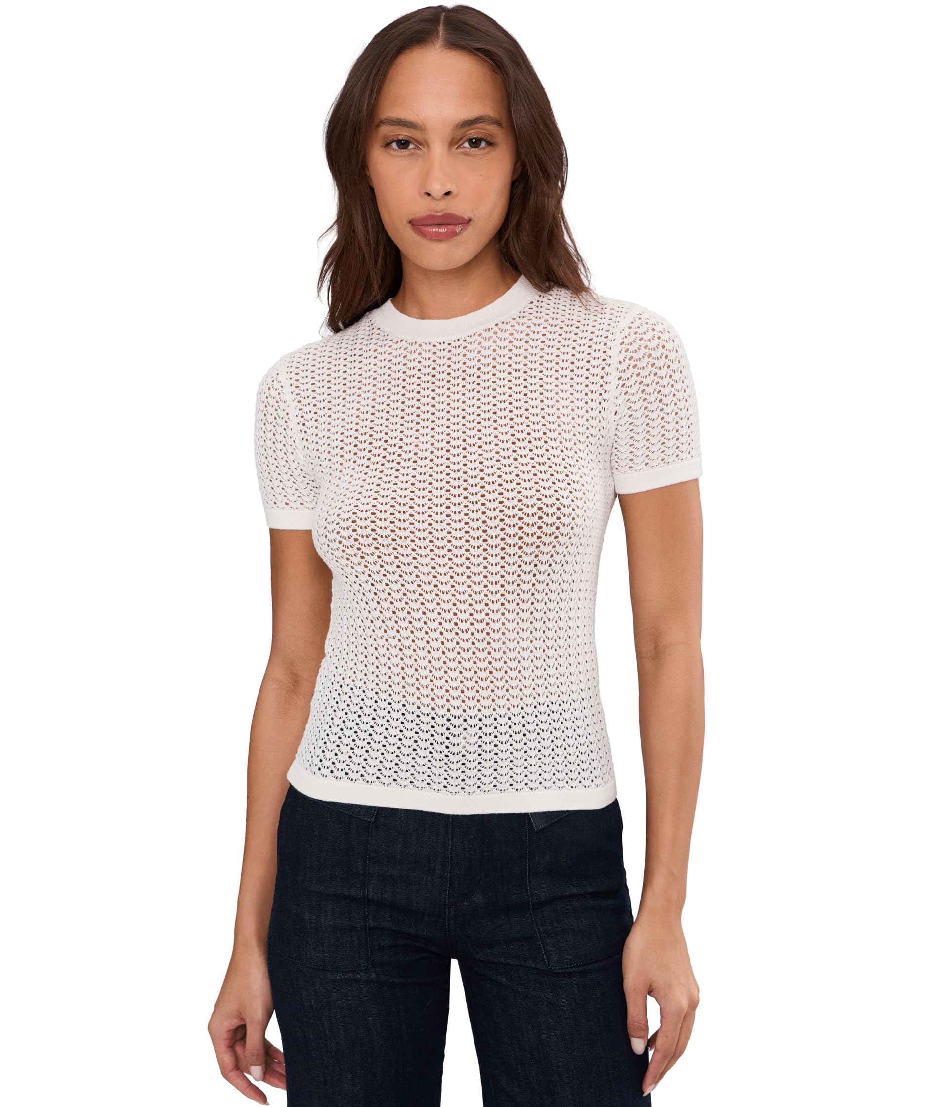Женский кроп-топ Joe's Jeans The Crochet Baby Tee