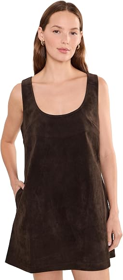 The Scoop Neck Mini Dress