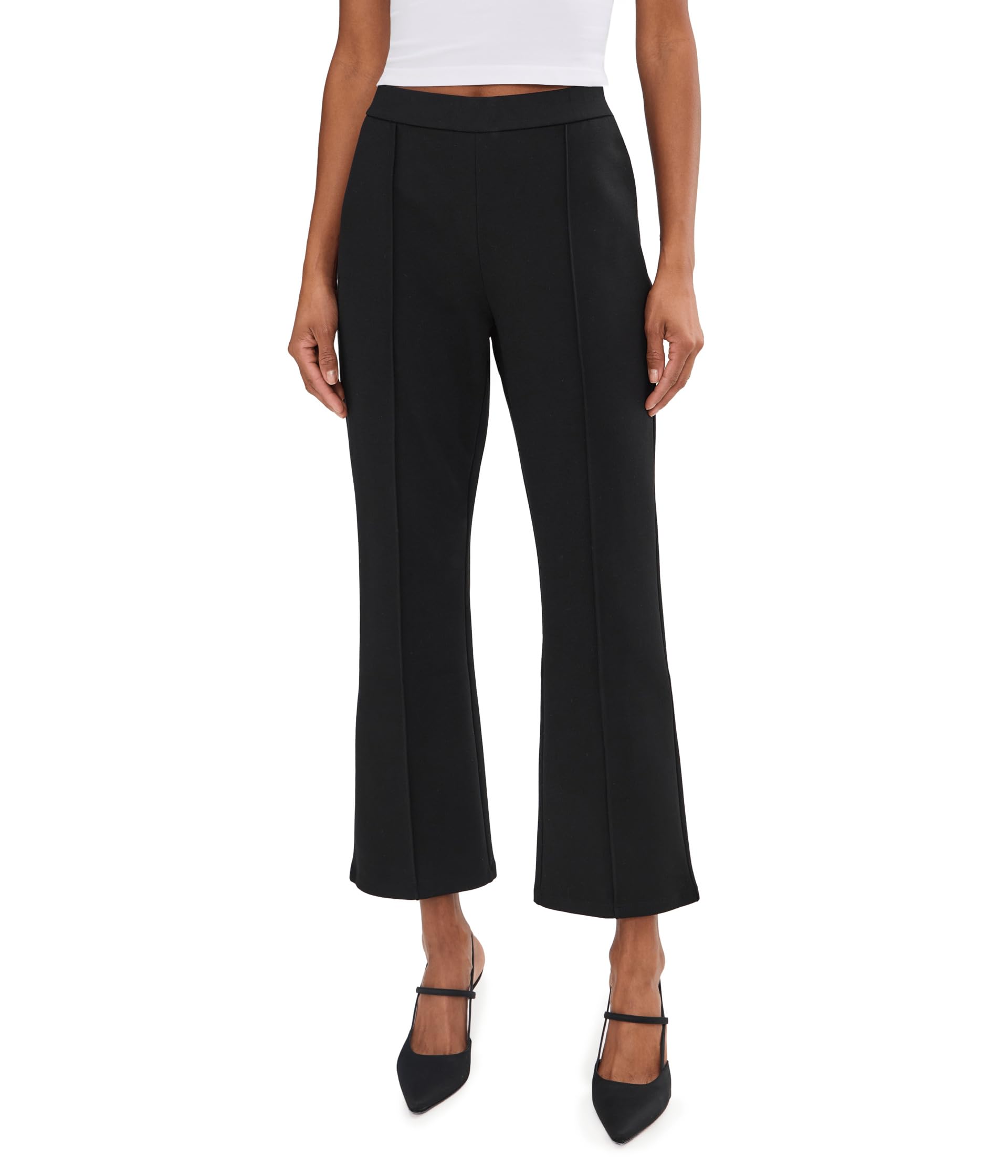 Женские брюки Washable Flex Ponte High-Waisted Ankle Kick