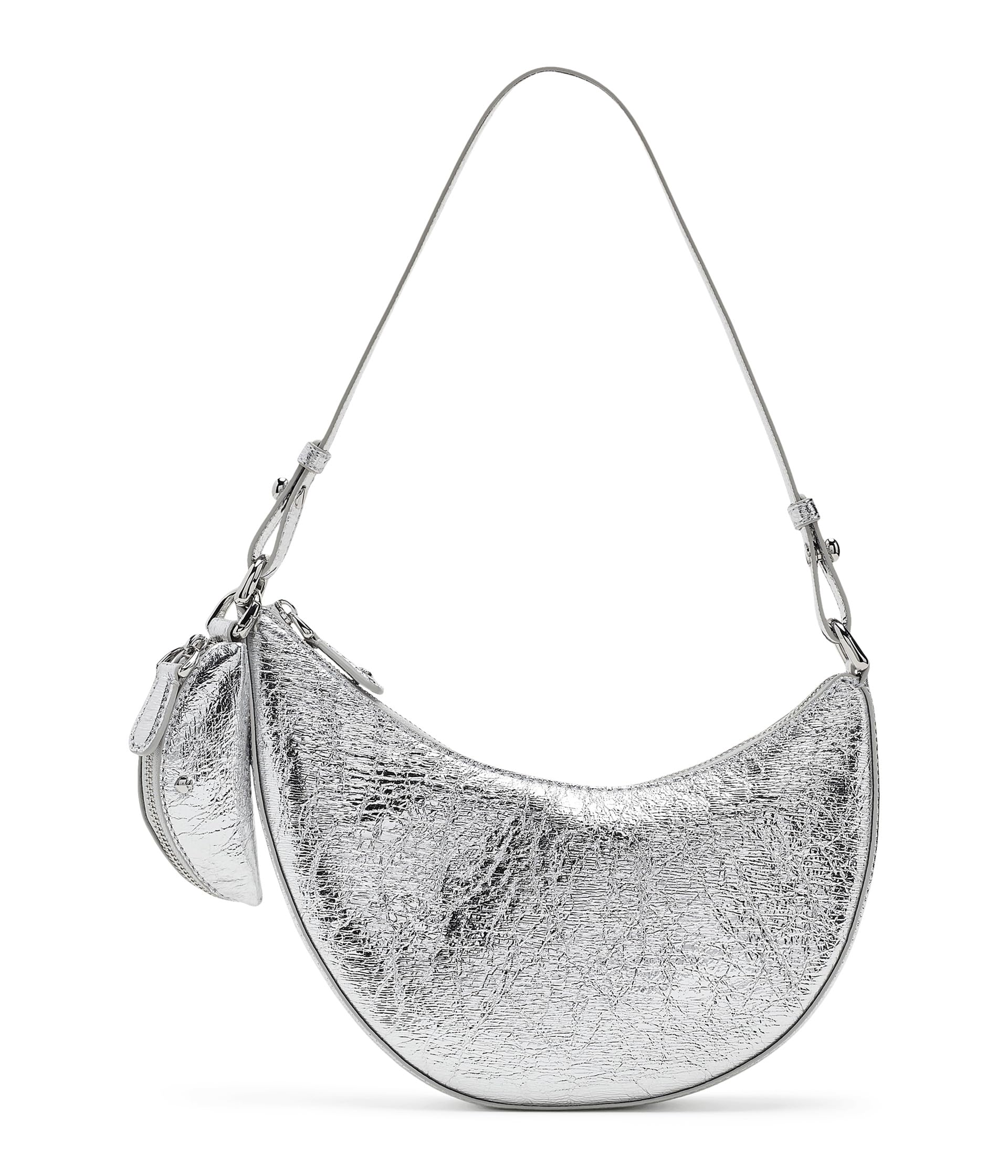 Женская мини сумка Duo Crinkle Metallic