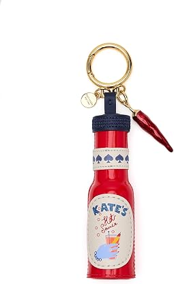 Брелок Kate Spade New York Charmed Embellished Pu Hot Sauce