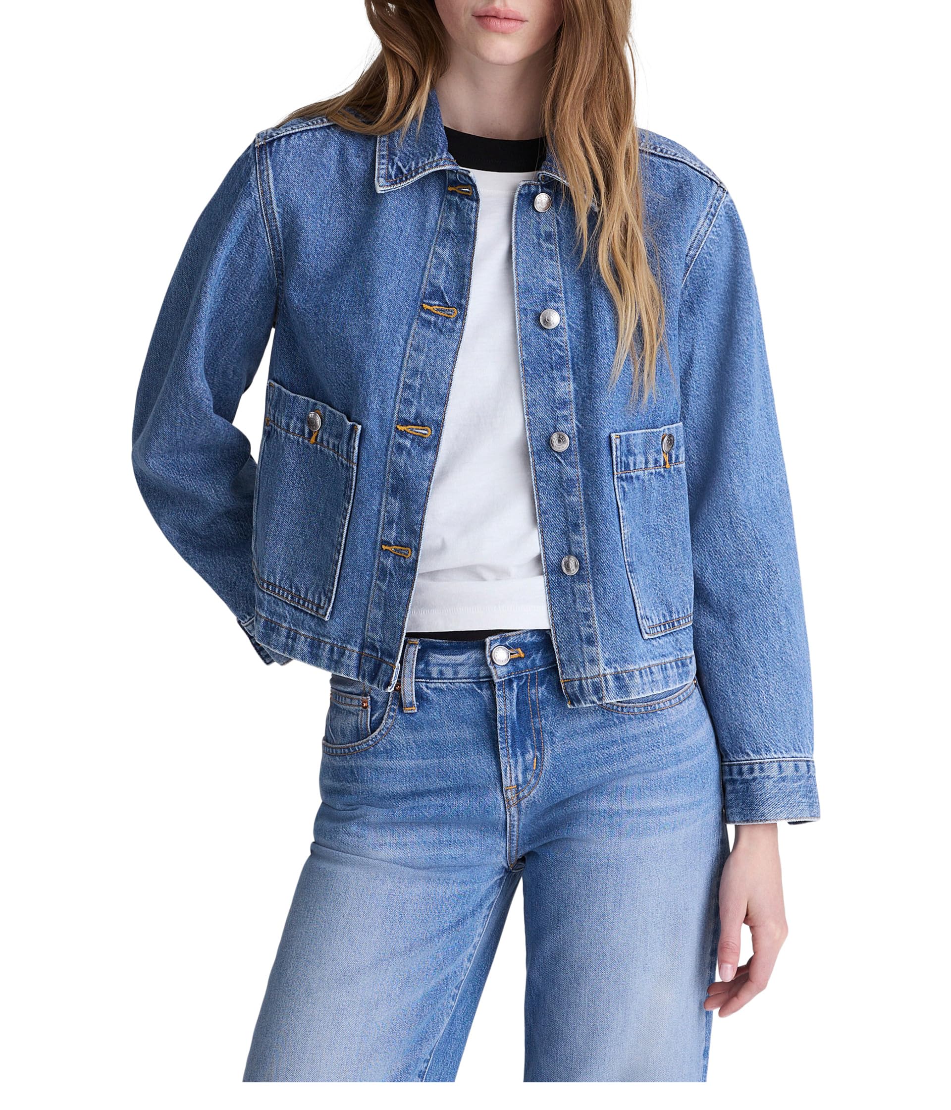 Madewell Denim Chore Jacket Женский