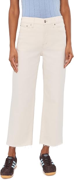 The Perfect Vintage Wide-Leg Crop Jean in Vintage Canvas