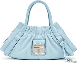 The Denim Suede Cristina Small Satchel