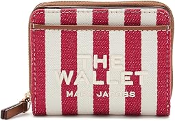 The Stripe Canvas Mini Compact Wallet
