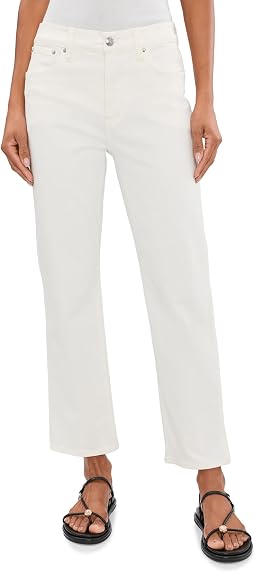 The Short Dean Easy Straight Jean in Tile White