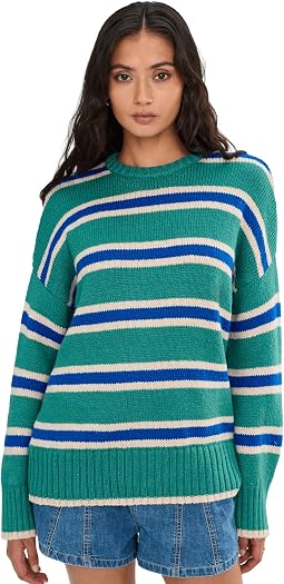 Shoreline Green Stripe