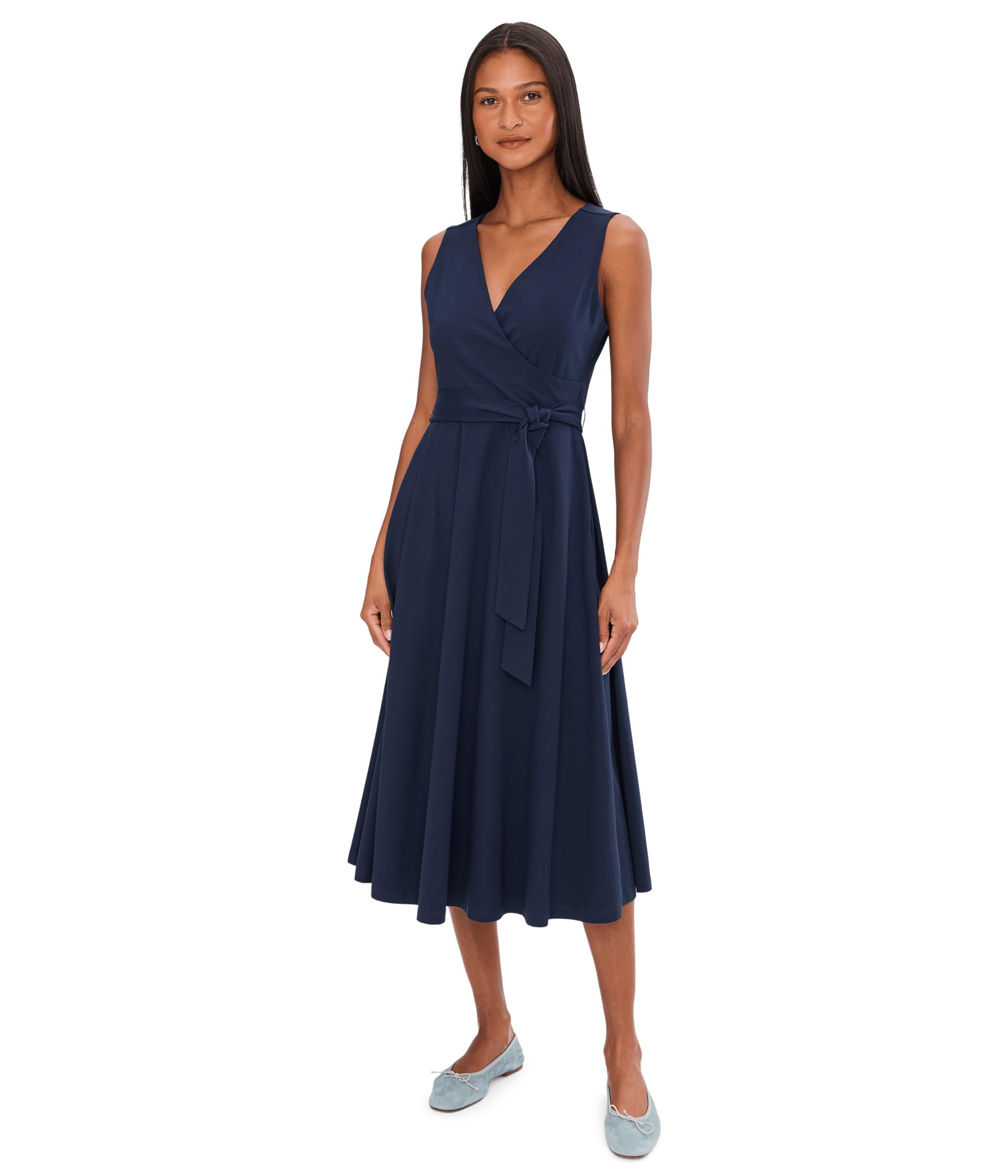 Платье Fit-and-Flare Easy V-Neck
