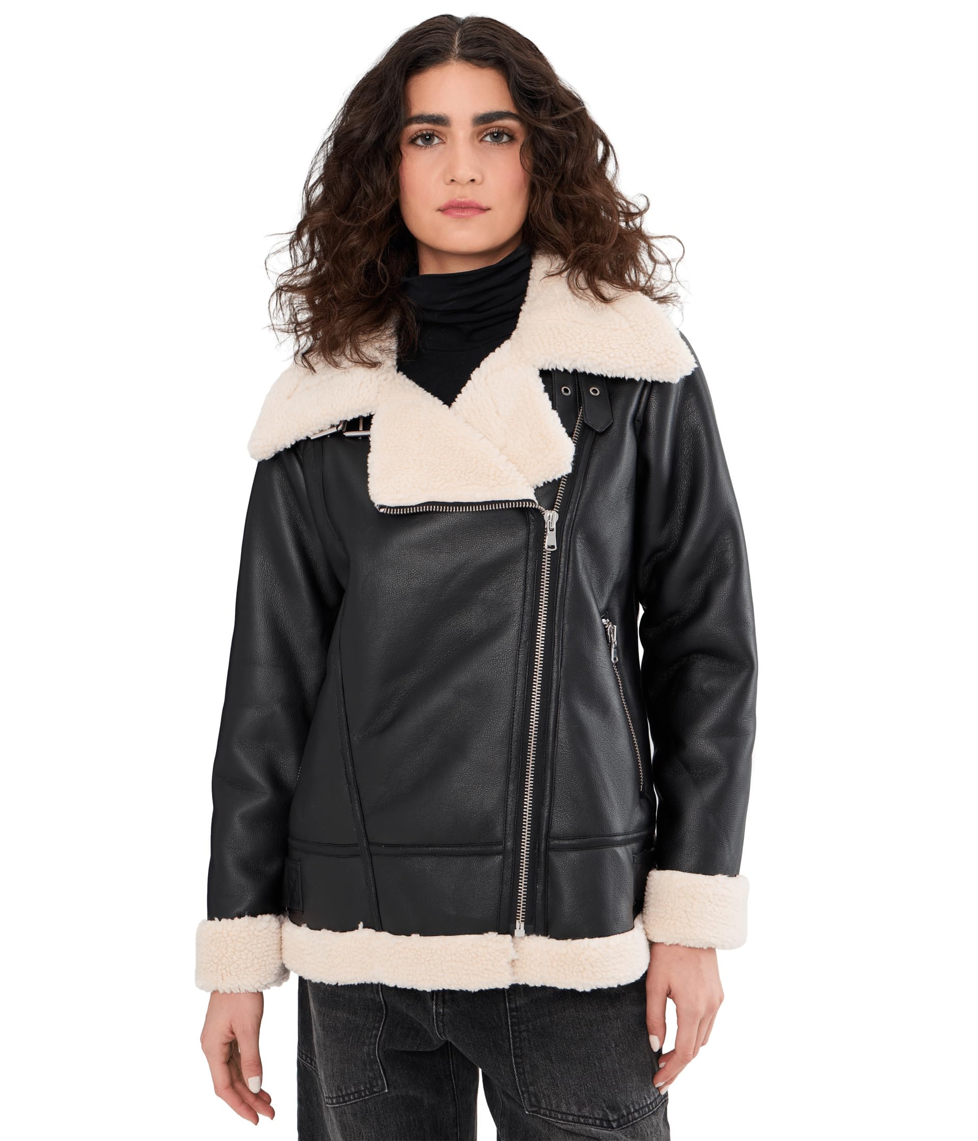Zip Front Jacket with Collar