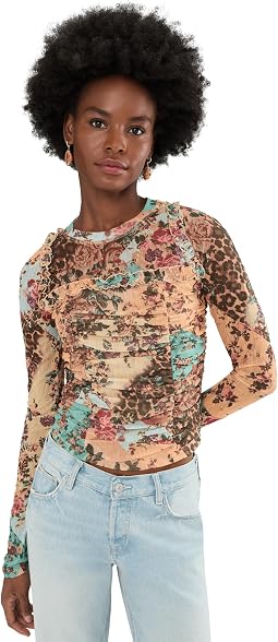 Ariana Long Sleeve Ruched Top