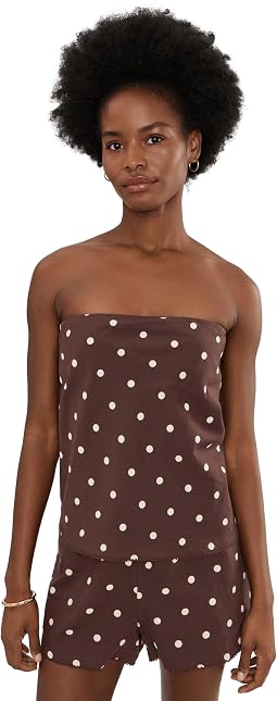 Brown Polka Dot