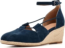 Navy Suede