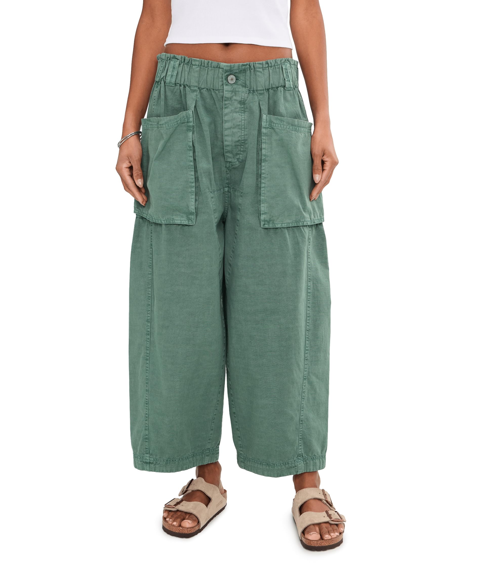 Женские брюки Free People Costa Straight Harem