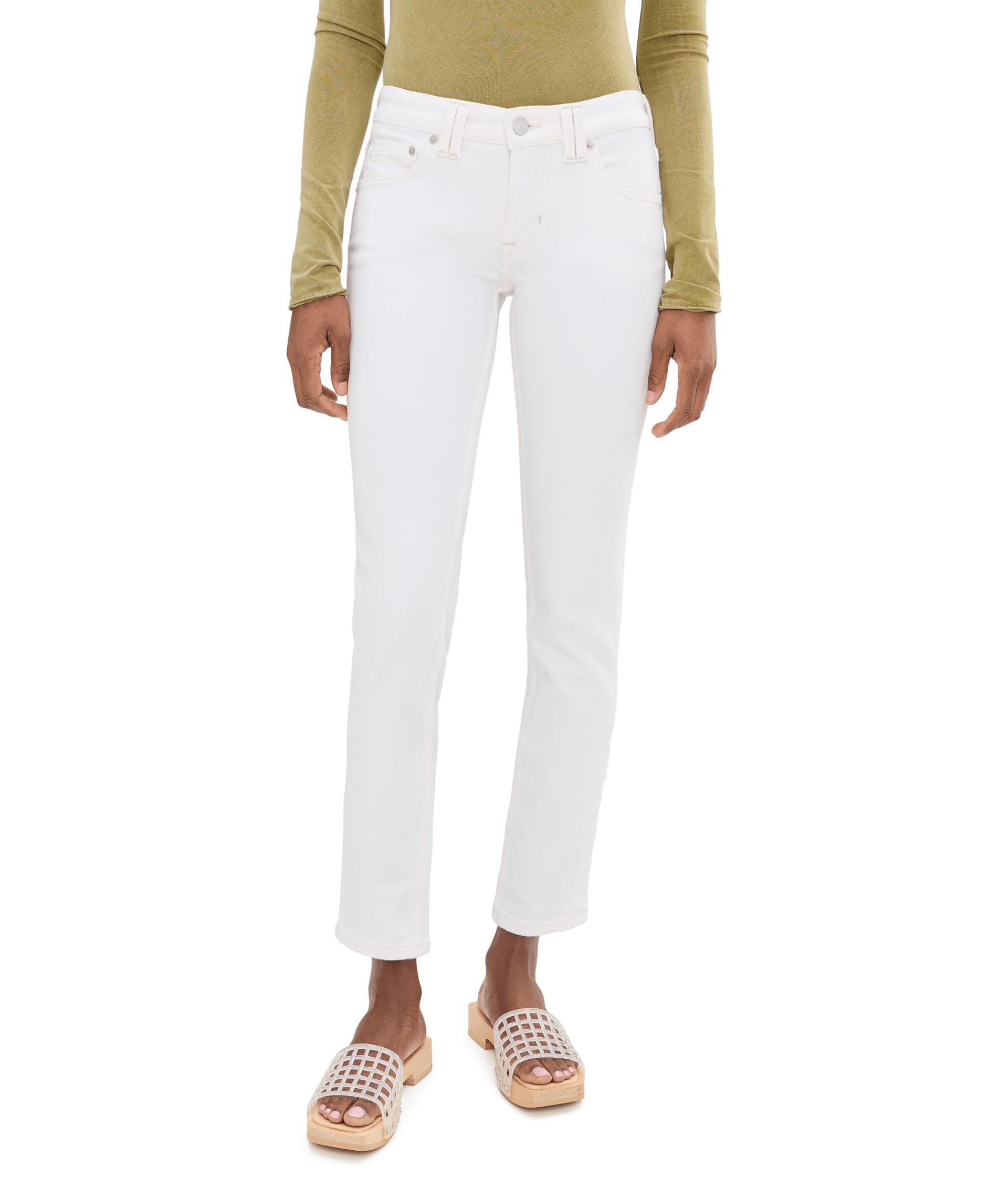 We The Free Oracle Low Rise Slim Straight Jeans
