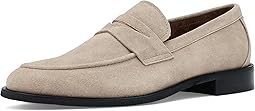 Taupe Leather Suede