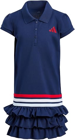 Ruffle Polo Dress (Toddler/Little Kids)