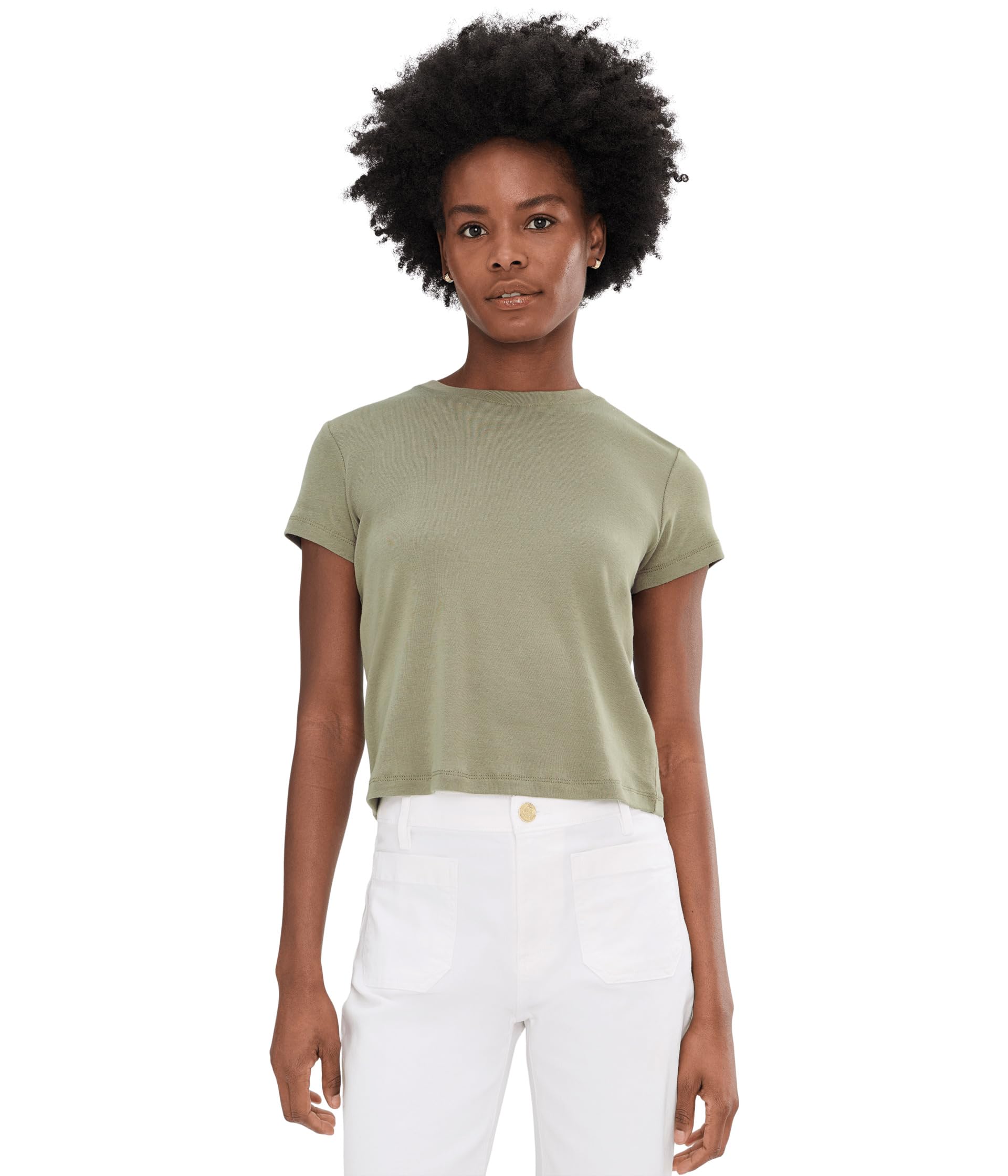 Футболка Sadie Crew Neck Crop