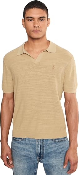 Джемпер из текстурированного хлопка-льна Polo Ralph Lauren