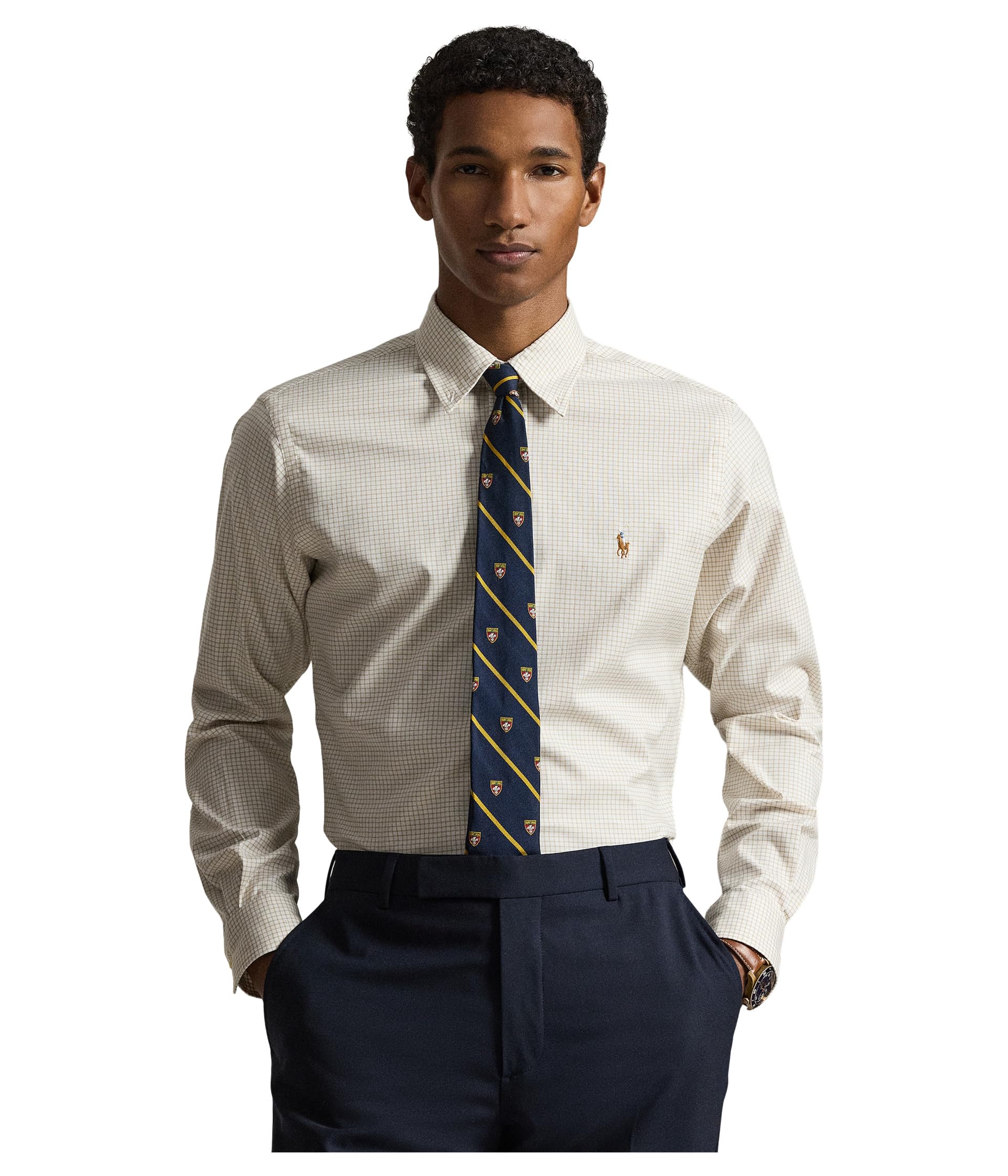 Classic Fit Performance Oxford Shirt Мужской