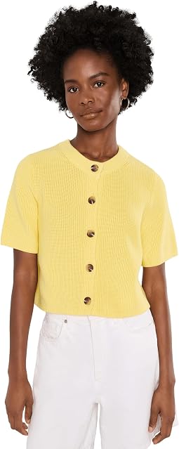Ginevra Short Sleeve Shaker Cardigan