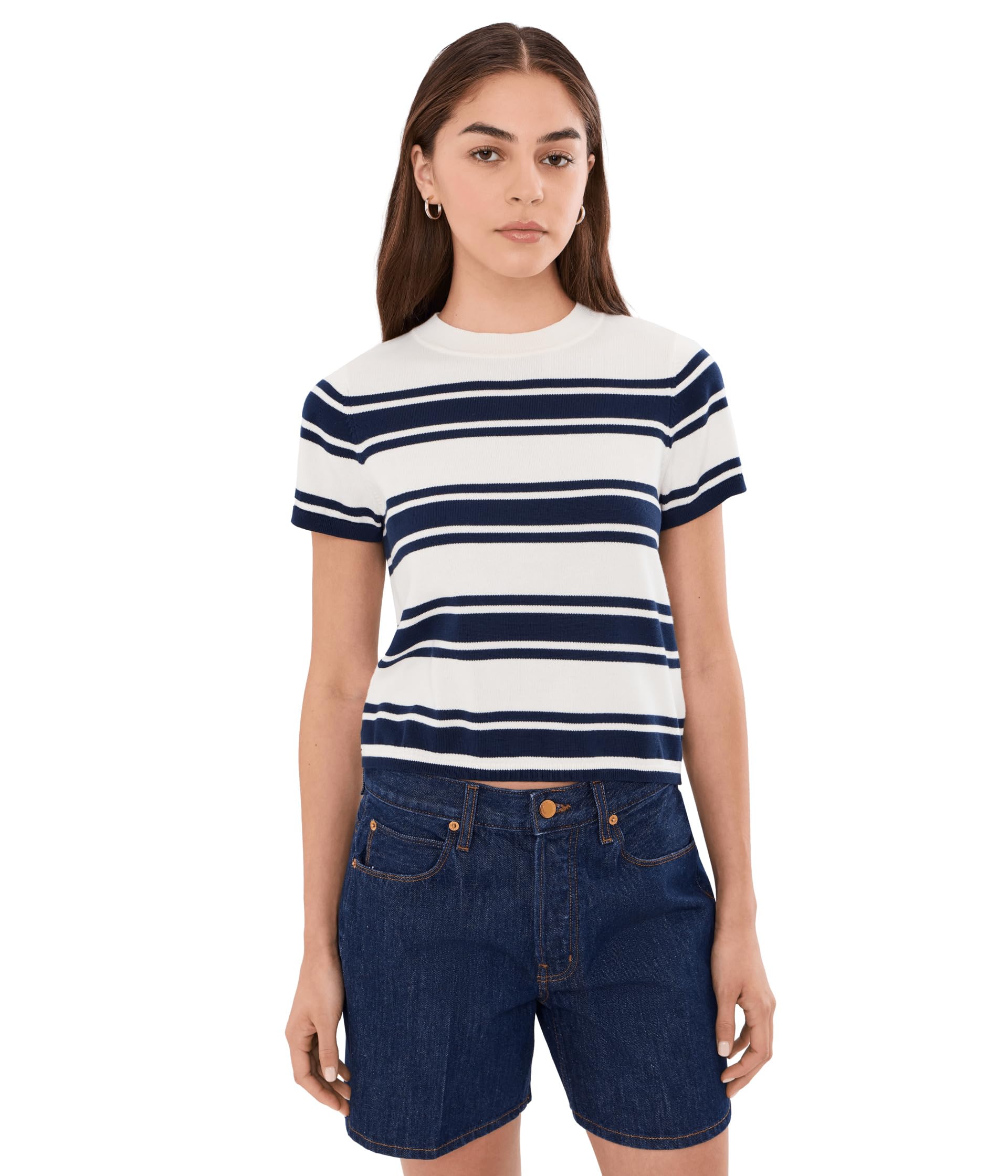 Женский полосатый свитер Nerida Striped Sweater Tee