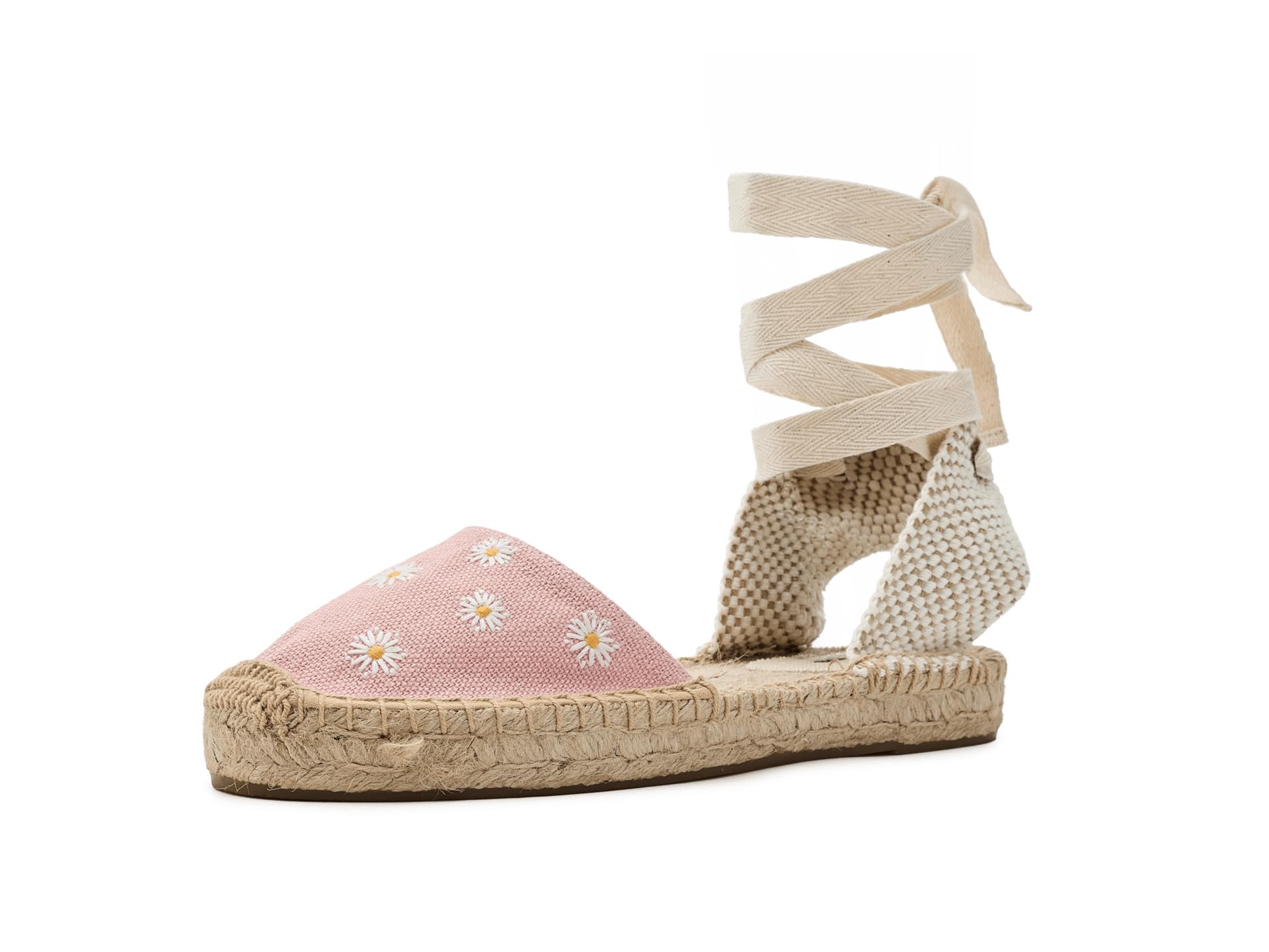 Эспадрильи Soludos Daisies Lauren Lace-up