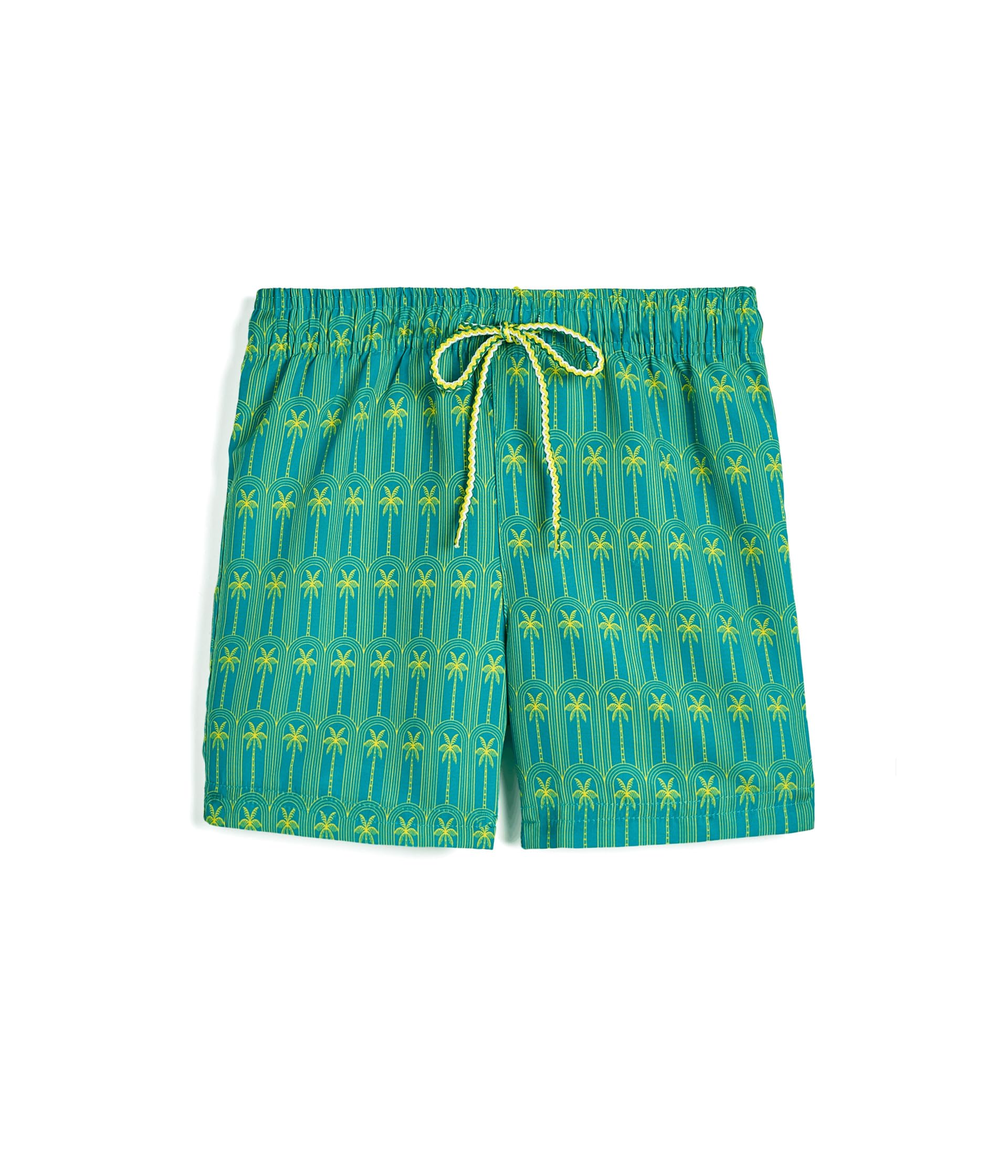 Mid Length Swim Trunks (Toddler/Little Kid)