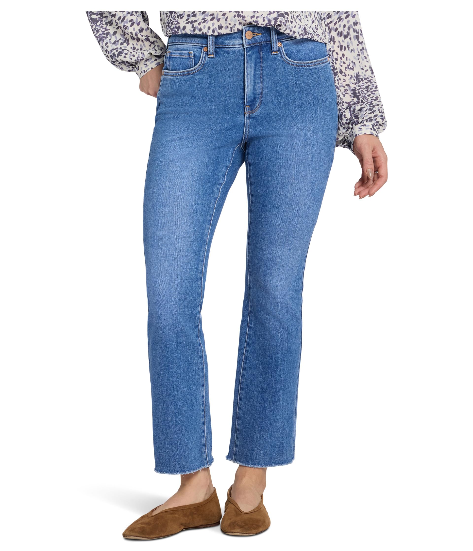 Petite Bootcut Ankle Jeans