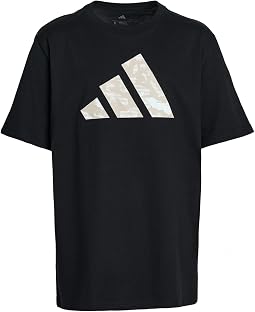 Lenticular Camo Logo Tee (Big Kid)