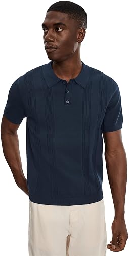 Мужское поло Liverpool Los Angeles Short Sleeve Sweater Knit