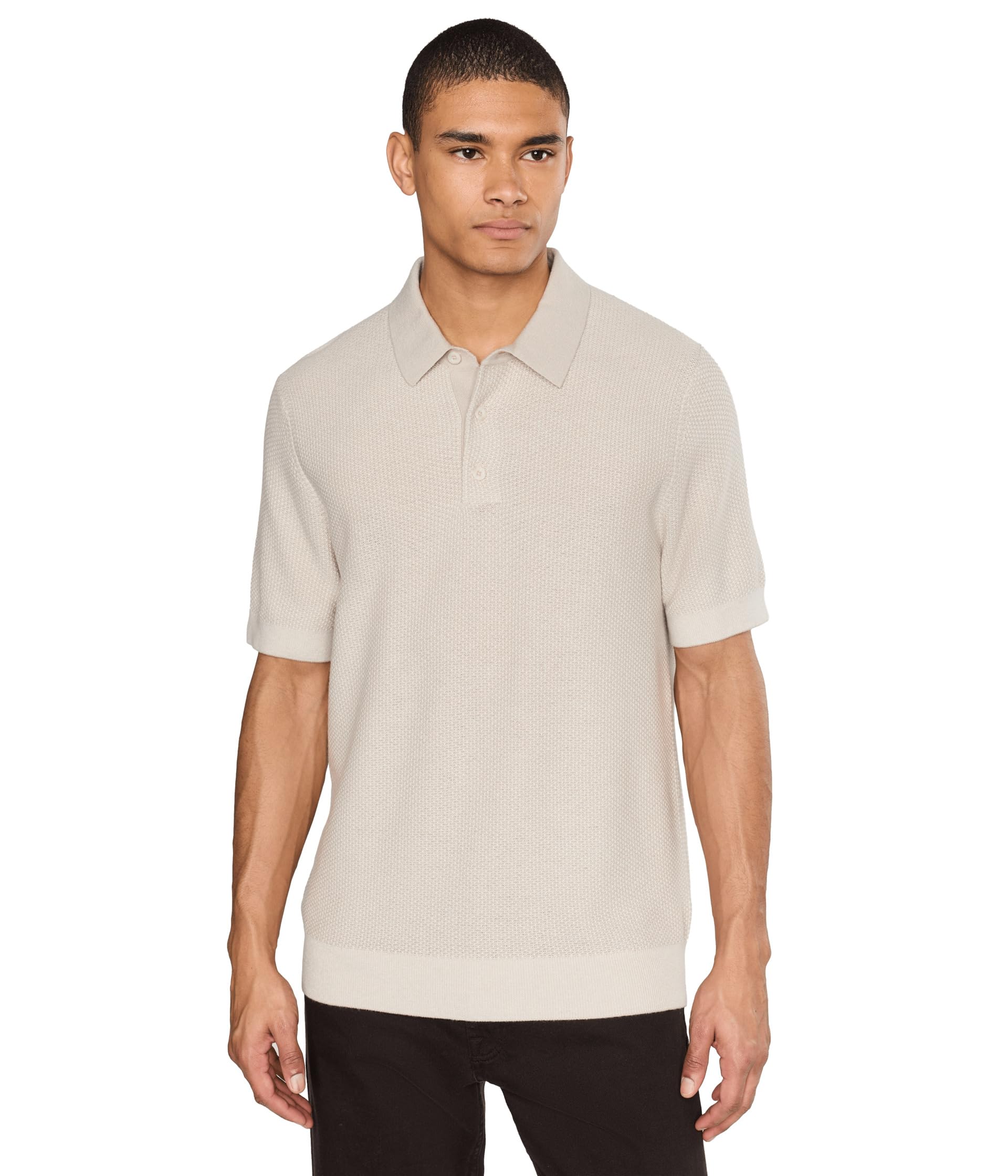 Поло Geo Jacquard Short Sleeve (Мужской)