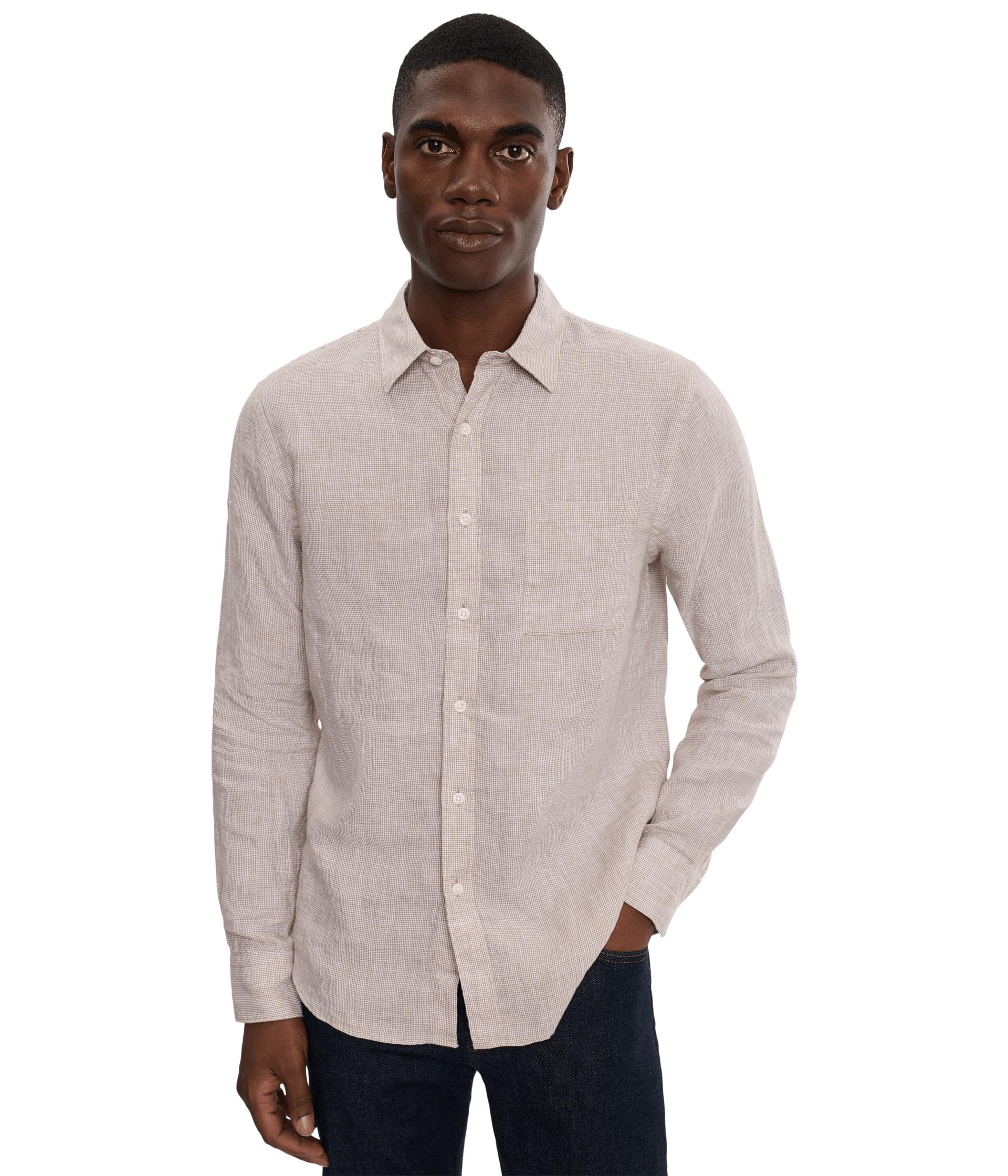 Рубашка Classic Fit Long Sleeve Vince
