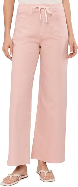Ari with Waistband Tie And Stitch Through Pockets in Vintage Sunset Peach