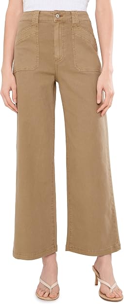 Женские джинсы Paige Ari с карманами utility и широкими петлями для ремня, цвет vintage beechwood