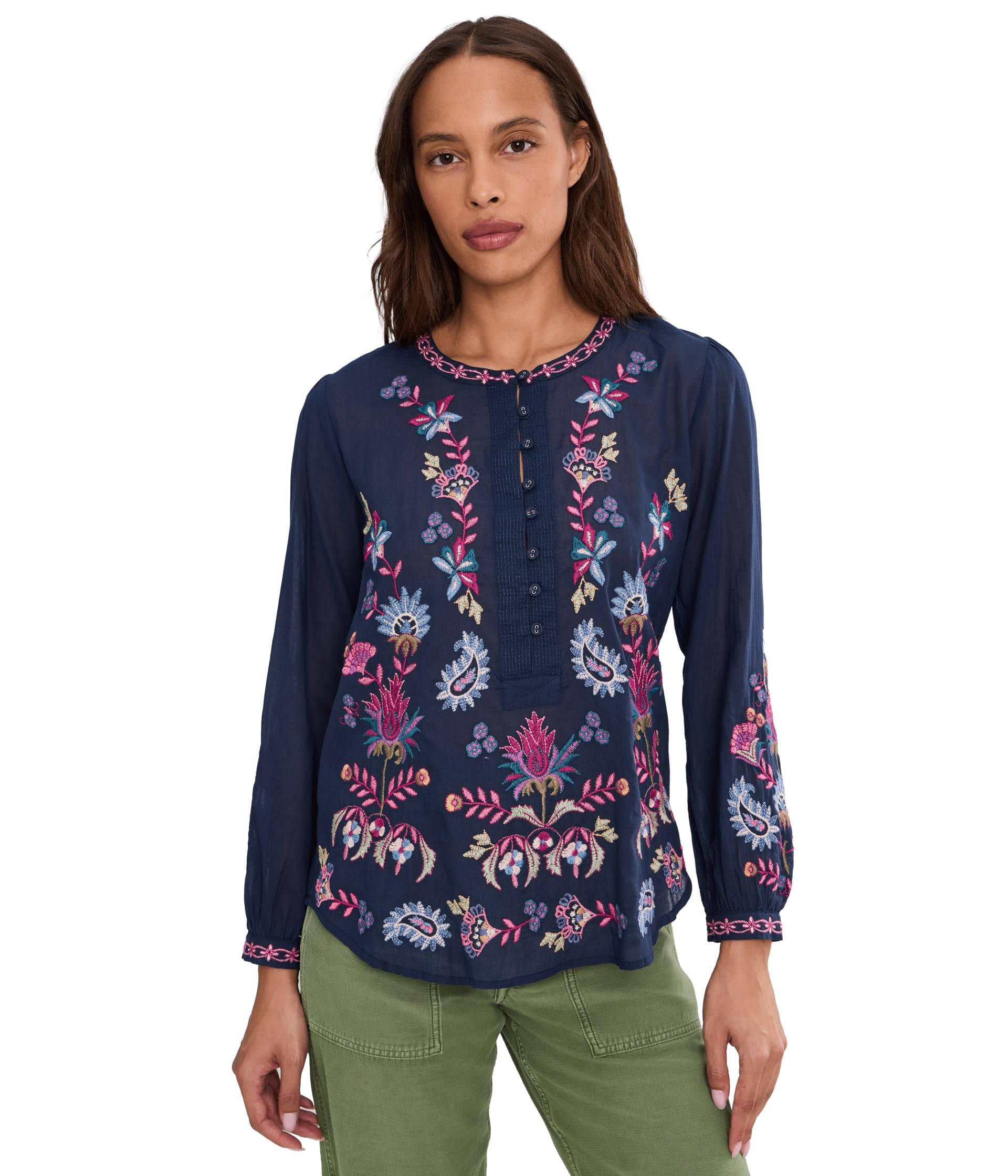 Блузка Field Henley Kesia