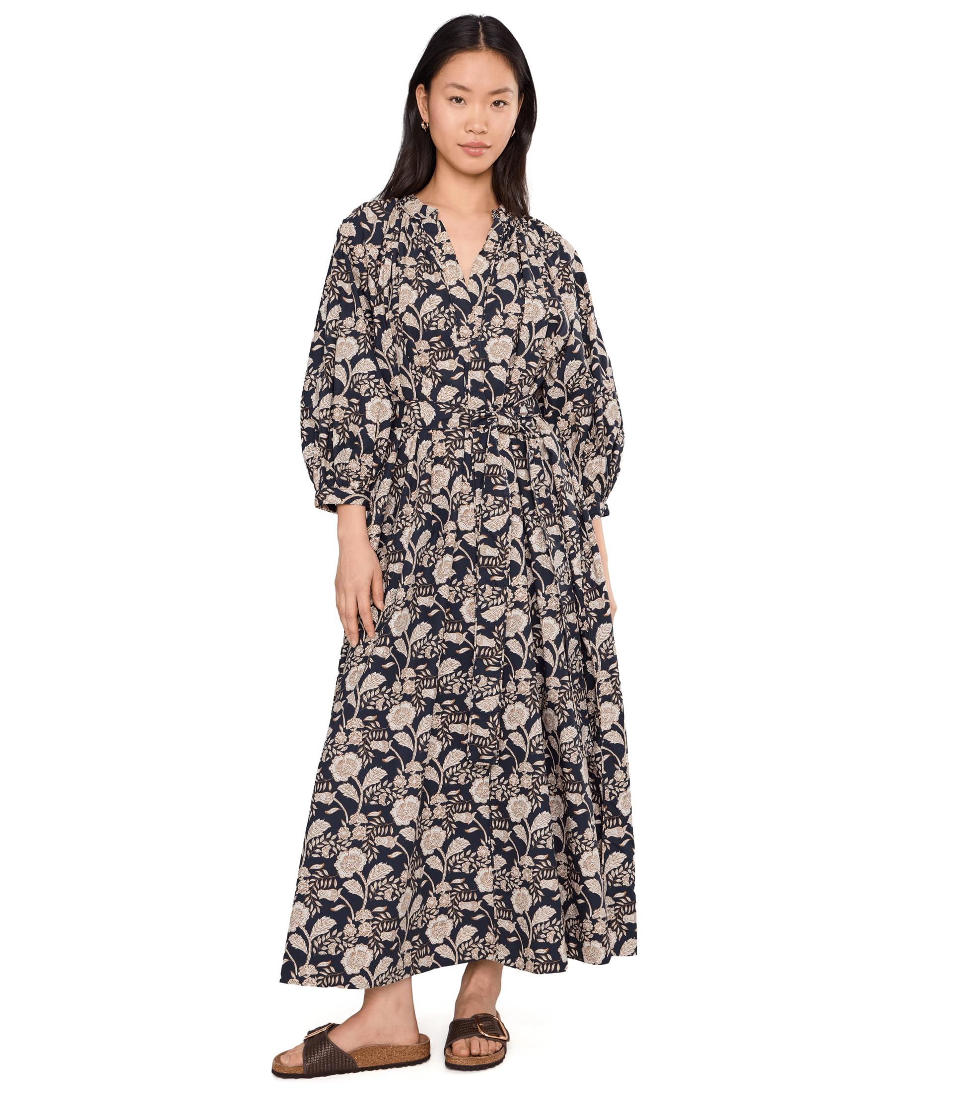 Coastal Poplin Kaia Dress