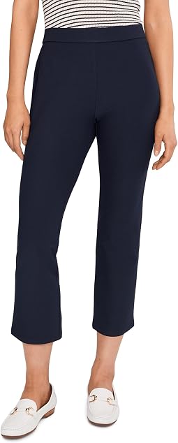 Petite Washable Stretch Crepe Ankle Kick Pant