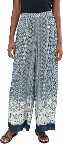Женские брюки 28" Mid-Rise Pull-On Wide Leg Palazzo