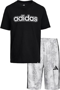 adidas Kids Комплект шорт с принтом Camo для детей