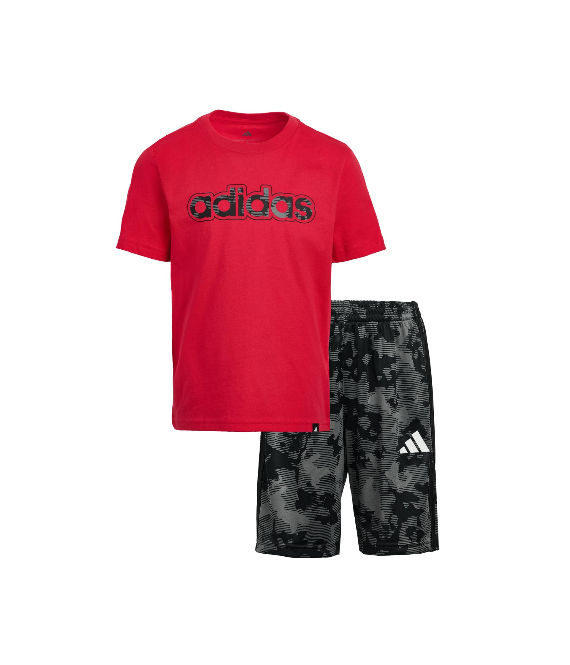 adidas Kids Комплект шорт с принтом Camo для детей