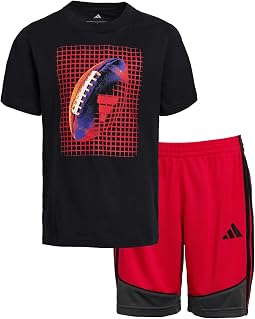 Color-Block Shorts Set (Toddler/Little Kid)