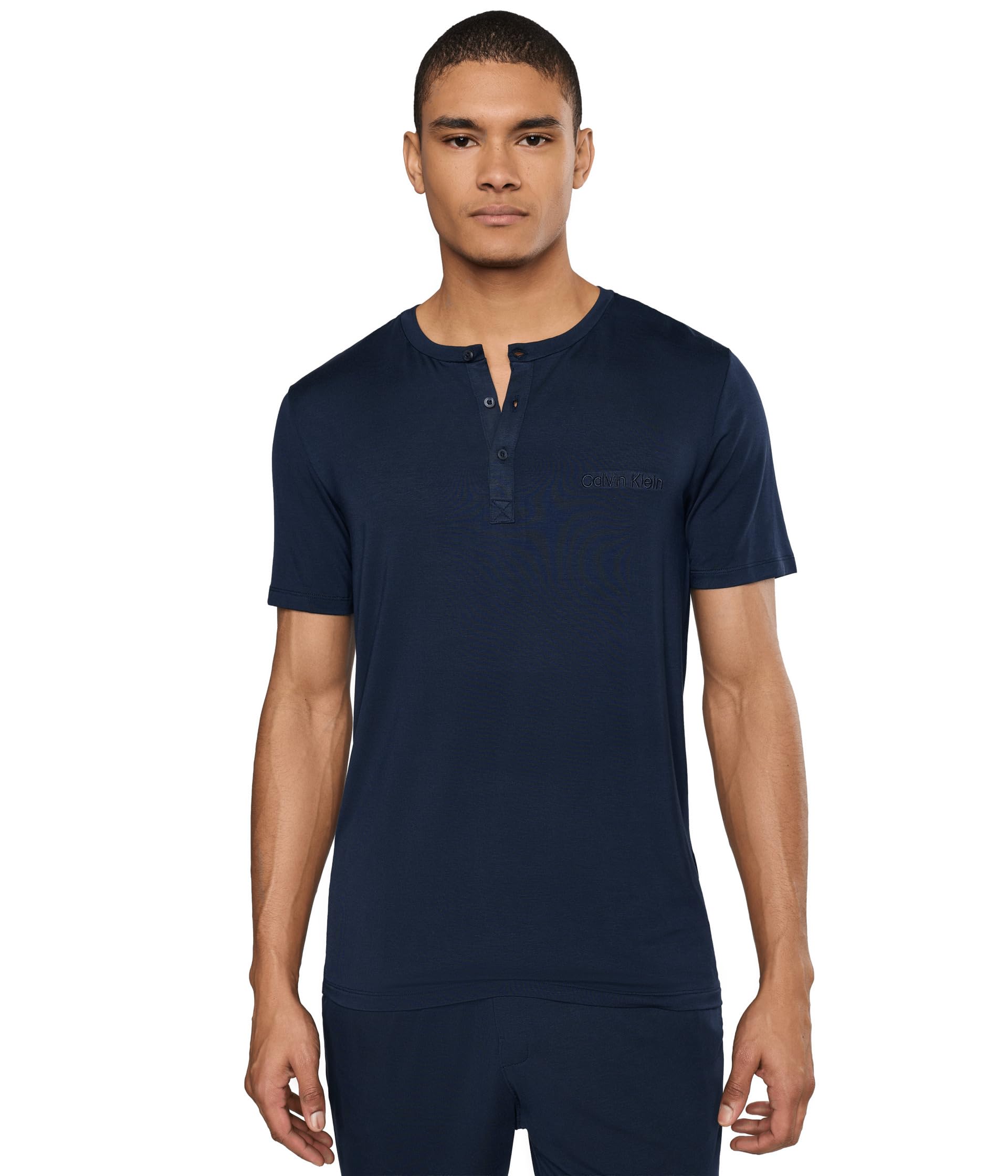 Ultra Soft Modal Short Sleeve Henley