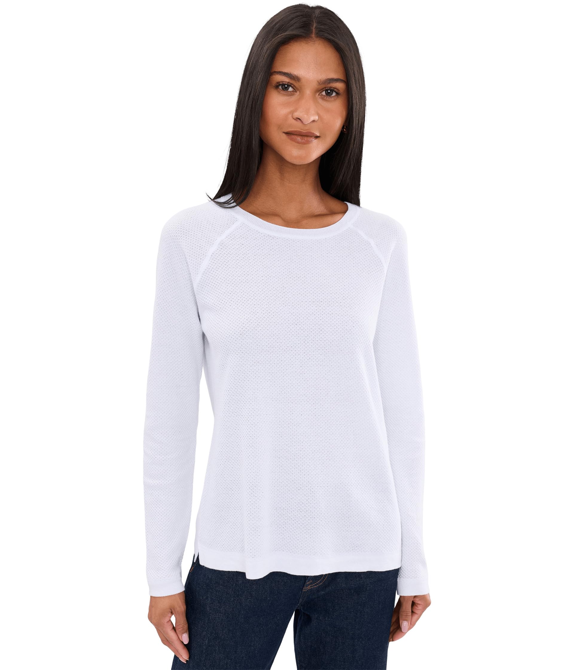 Свитер Elliott Lauren Waffle Stitch Raglan