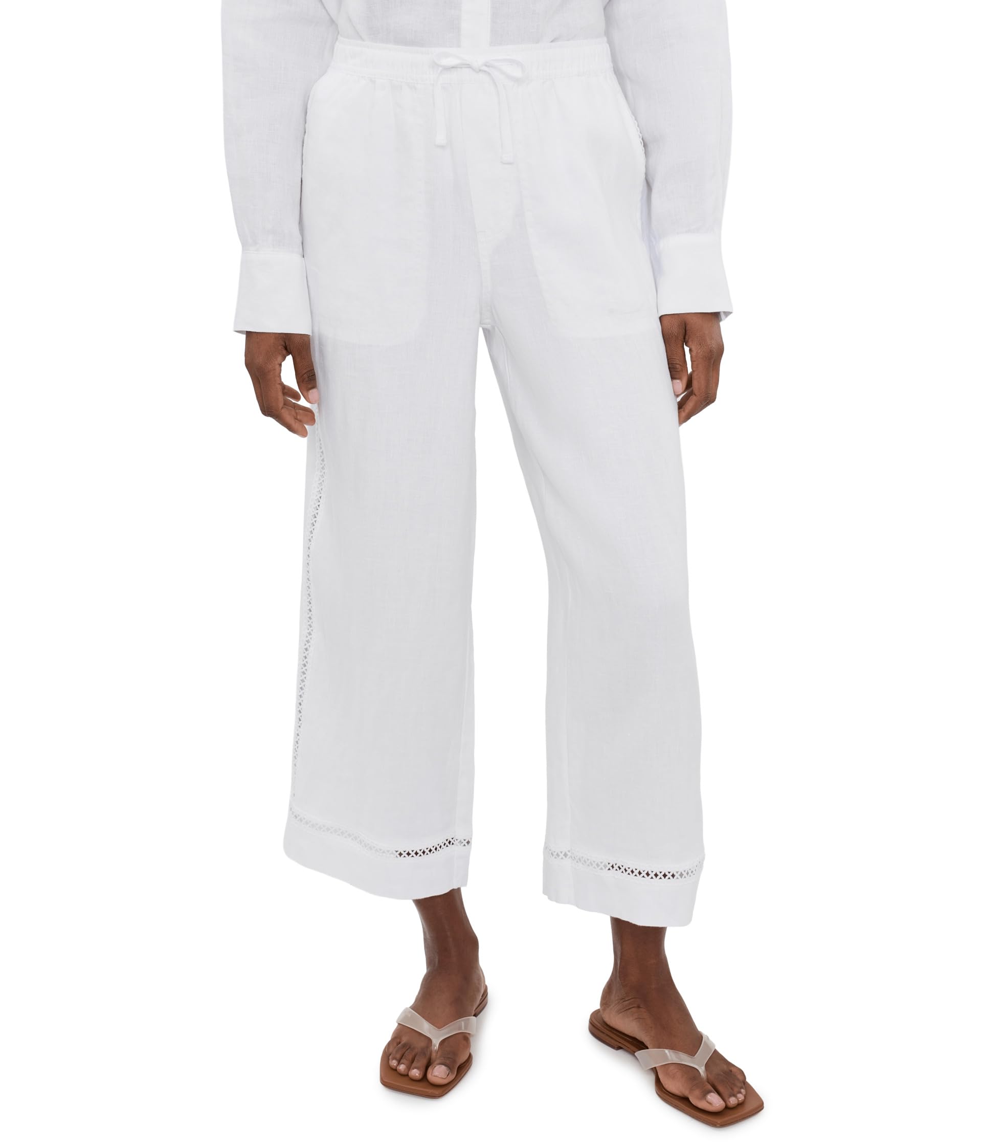 Stella Linen Trim Pants